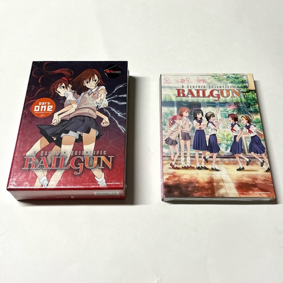A Certain Scientific Railgun Part One/Two DVD Bundle
Factory Sealed - Picture 1 of 5